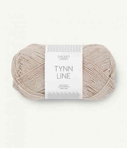 Sandnes Garn Tynn Line 50 g, Vaalea beige 2331