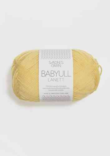 Sandnes Garn, BabyUll Lanet 50 g, Vaalean keltainen, 2014