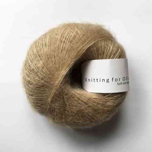 Knitting for Olive Soft Silk Mohair 25 g, Trenchcoat