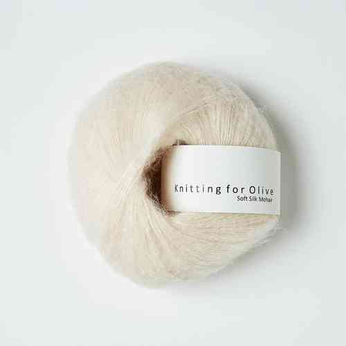 Knitting for Olive Soft Silk Mohair 25 g, Cloud