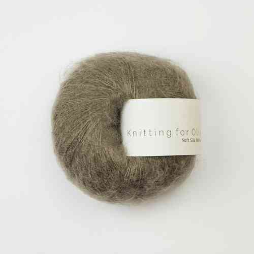 Knitting for Olive Soft Silk Mohair 25 g, Bark