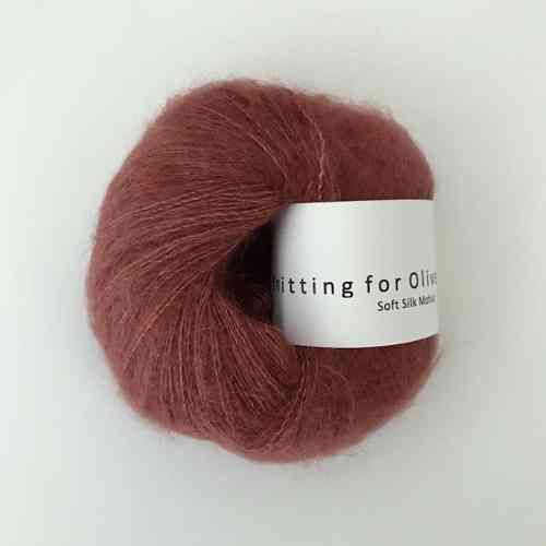 Knitting for Olive Soft Silk Mohair 25 g, Forest berry