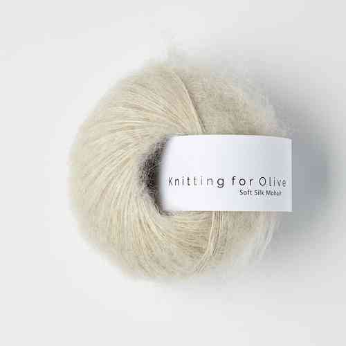 Knitting for Olive Soft Silk Mohair 25 g, Marzipan