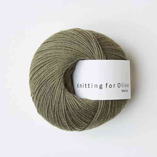 Knitting for Olive Merino 50 g, Dusty olive