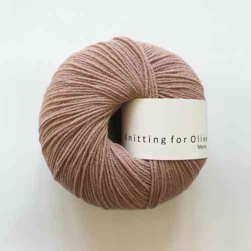 Knitting for Olive Merino 50 g, Rose Clay
