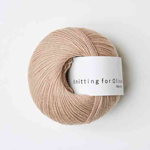 Knitting for Olive Merino 50 g, Camel rose