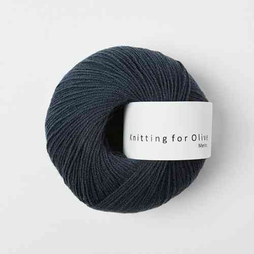 Knitting for Olive Merino 50 g, Deep petroleum blue
