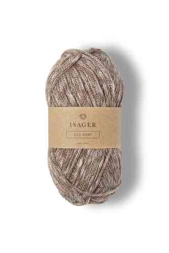 Isager Eco Baby 50 g, Ruskea, FV 8s