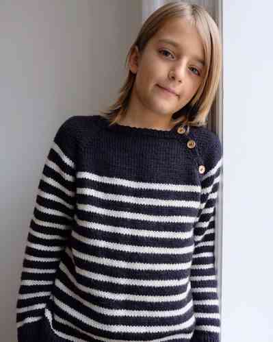PetiteKnit, Seaside Sweater Junior- neuleohje