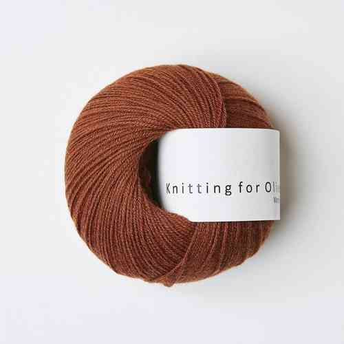 Knitting for Olive Merino 50 g, Rust