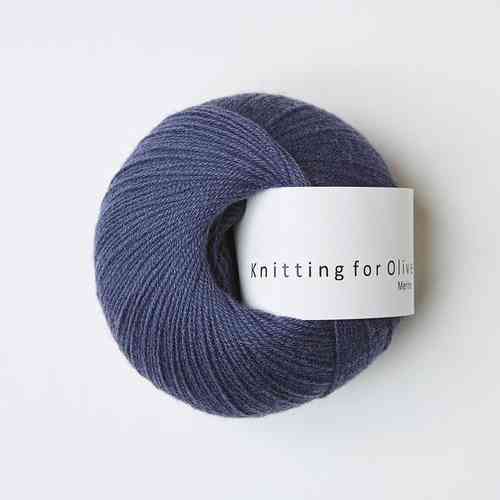 Knitting for Olive Merino 50 g, Dark blue