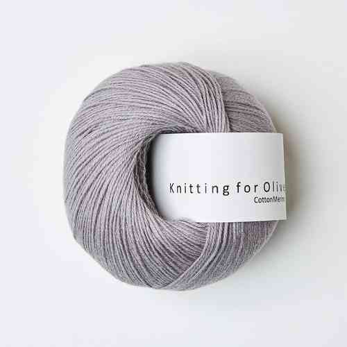 Knitting for Olive cotton-merino 50 g, Purple Elefant