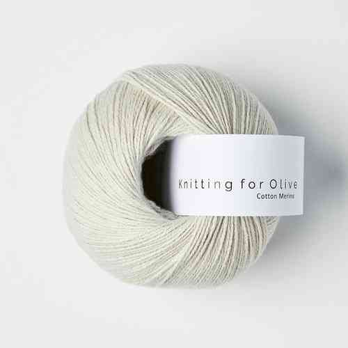 Knitting for Olive cotton-merino 50 g, Kit / Putty