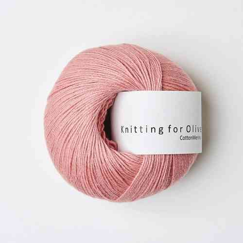 Knitting for Olive cotton-merino 50 g, Coral