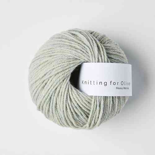 Knitting for Olive Heavy Merino 50 g, Soft Aqua