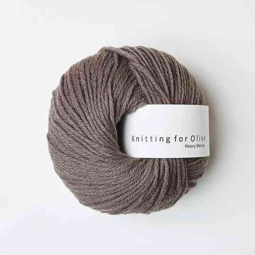 Knitting for Olive Heavy Merino 50 g, Plum Clay