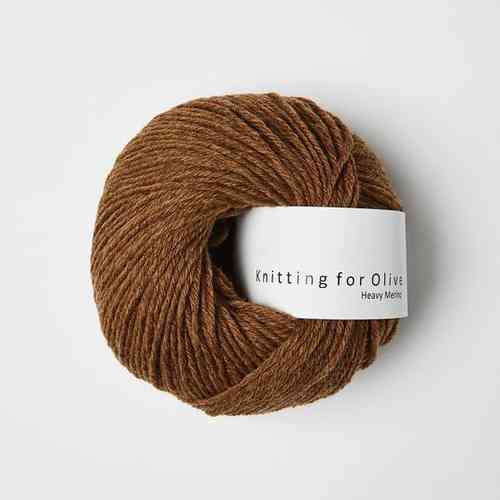 Knitting for Olive Heavy Merino 50 g, Soft Cognac