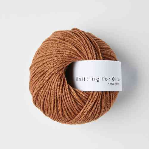 Knitting for Olive Heavy Merino 50 g, Copper