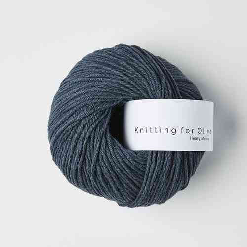 Knitting for Olive Heavy Merino 50 g, Deep Petroleum Blue