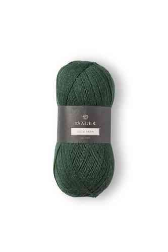 Isager Sock Yarn 100 g, Tummanvihreä 37