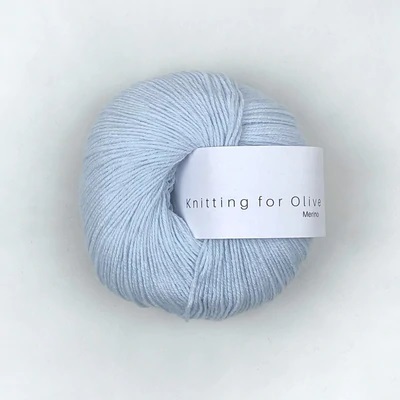 Knitting for Olive Merino 50 g, Ice Blue