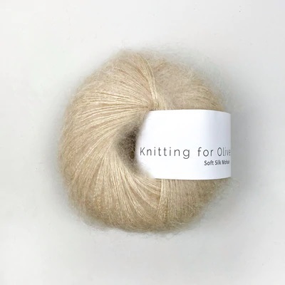 Knitting for Olive Soft Silk Mohair 25 g, Wheat