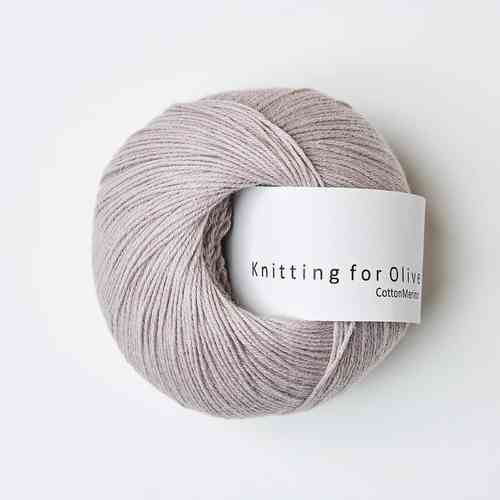 Knitting for Olive cotton-merino 50 g, Rose Mouse