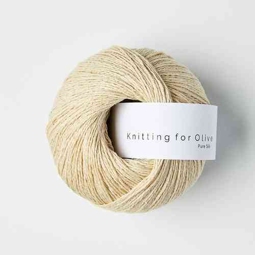 Knitting for Olive Pure Silk 50 g, Wheat
