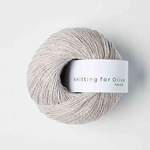 Knitting for Olive Pure Silk 50 g, Haze