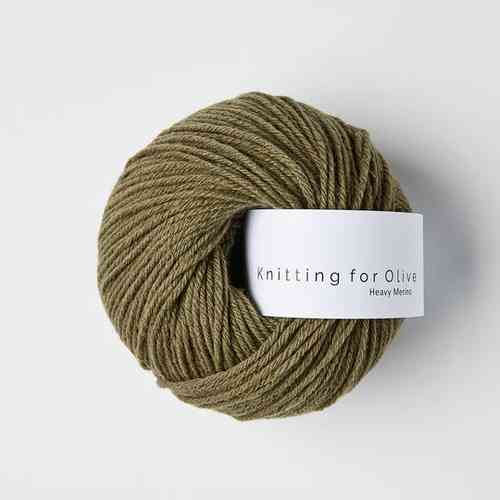 Knitting for Olive Heavy Merino 50 g, Dusty Olive