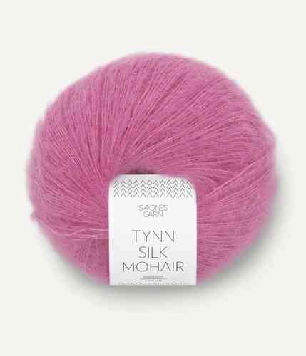 Sandnes Garn Silk Mohair 25 g, Shocking Pink 4626