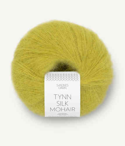 Sandnes Garn Silk Mohair 25 g, Lime 9825
