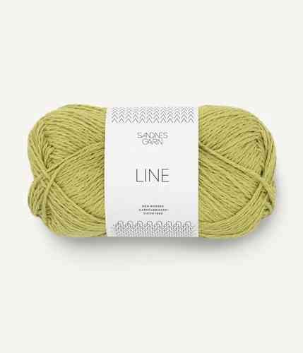 Sandnes Garn Line 50 g, Lime 9825