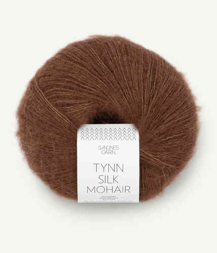 Sandnes Garn Silk Mohair 25 g, Suklaa 3073
