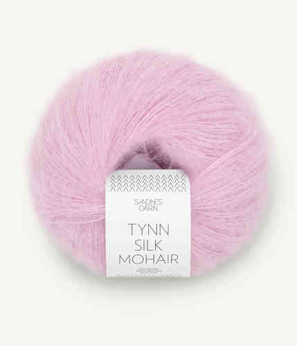 Sandnes Garn Silk Mohair 25 g, Pink Lila 4813
