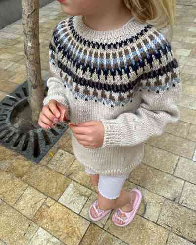PetiteKnit,  Celeste Sweater Junior- neuleohje